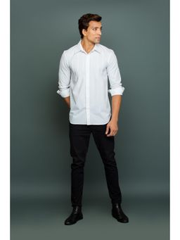 Echke - White Cotton Shirt