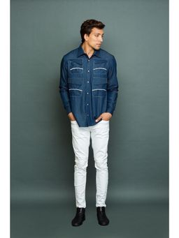 Echke - Blue Denim Shirt