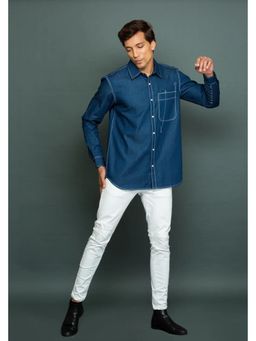 Echke - Blue Denim Shirt