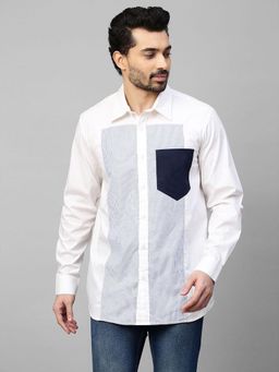 Echke - White Cotton Shirt
