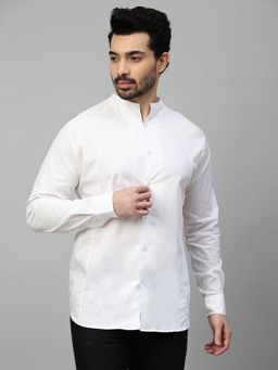 Echke - White Cotton Shirt