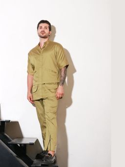 Echke - Khaki Lycra Shirt