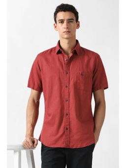 Van Heusen - Men Red Shirt