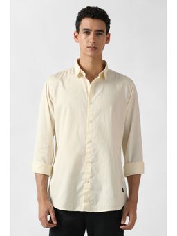 Van Heusen - Men Cream Shirt