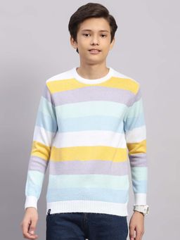 Monte Carlo - Boys Multi-Color Colorblock Sweatshirt