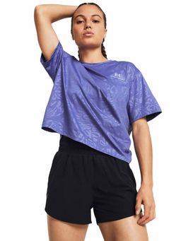 Under Armour - Women's Vanish Energy Embos Crop Short Sleeve T-Shirt