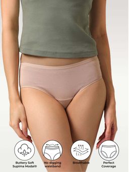 NeceSera - Brief Soft Nude Supima Modal Nessies (Pack of 5)