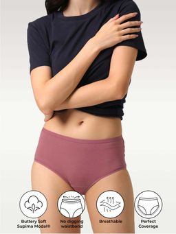 NeceSera - Brief Soft Rose Supima Nessies (Pack of 5)