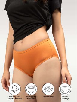 NeceSera - Brief Warm Ember Supima Modal Nessies (Pack of 5)