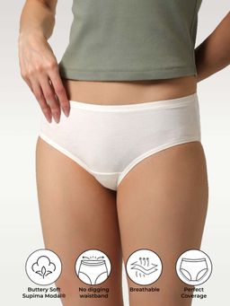 NeceSera - Hipster Cloudy White Supima Nessies (Pack of 5)