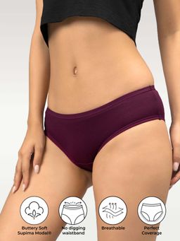 NeceSera - Hipster Soothing Ruby Supima Modal Nessies (Pack of 5)