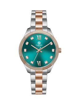 Carlton London - Women Harper Green Dial Analog Watch - CLBRTDGRN (M)