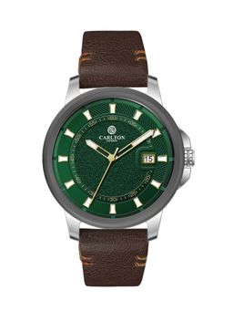 Carlton London - Men Duke Green Dial Analog Watch - CLLSGRN (M)