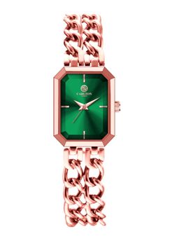 Carlton London - Women Victoria Green Dial Analog Watch - CLRGCGRN (M)