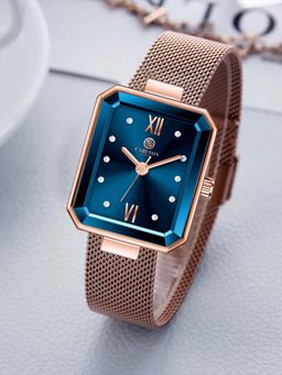 Carlton London - Women Brixton Blue Dial Analog Watch - CLRGMBLU (M)