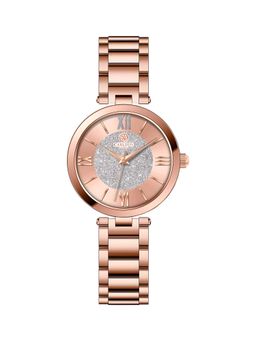 Carlton London - Women Sabrina Rose Gold Dial Analog Watch - CLRGSPNK (M)