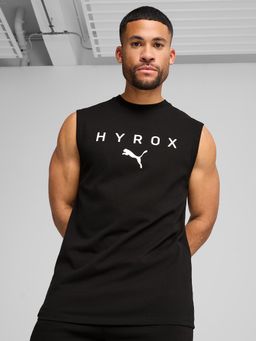 Puma - x HYROX Mens Cut-Off Black Tank