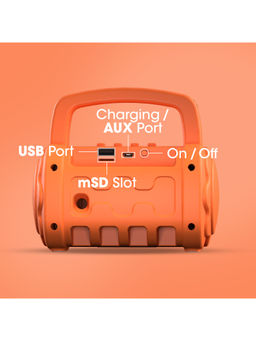 Zebronics - ZEB-COUNTY 3 (ORANGE) portable speaker