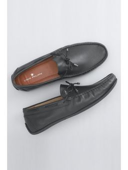 Louis Philippe - Black Boat Shoes