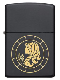 Zippo - Virgo Zodiac Sign Design Windproof Pocket Lighter