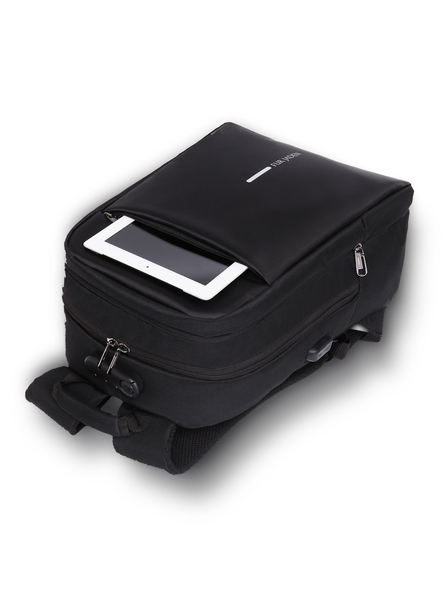 Buy Fur Jaden Anti-Theft Laptop Backpack with Number Lock & USB