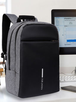 FUR JADEN - Anti-Theft Laptop Backpack with Number Lock & USB Charging Port