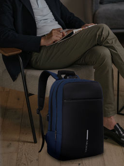 FUR JADEN - Anti-Theft Laptop Backpack with Number Lock & USB Charging Port