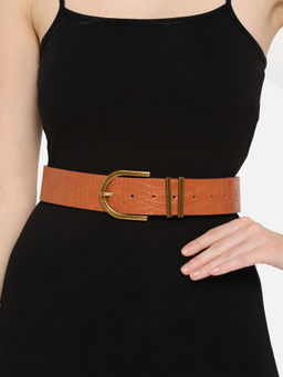 Twenty Dresses by Nykaa Fashion - Dark Brown Still The Best Of Myself Belt