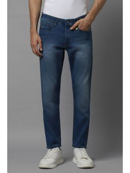 Allen Solly - Men Blue Slim Fit Mid Wash Jeans