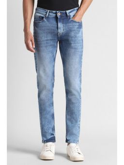 Simon Carter - Blue Solid Jeans