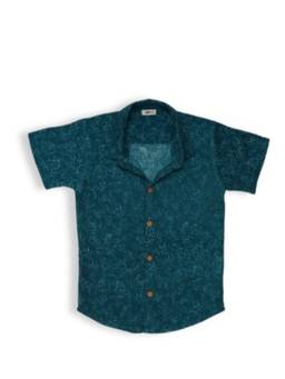 KOALA KIDZ - Boys Coral Premium Floral Printed Casual Shirt