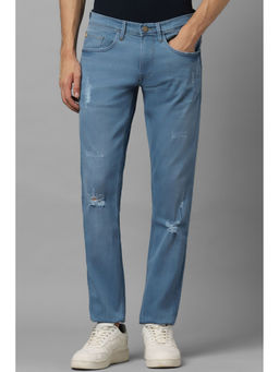 Allen Solly - Men Blue Slim Fit Light Wash Jeans