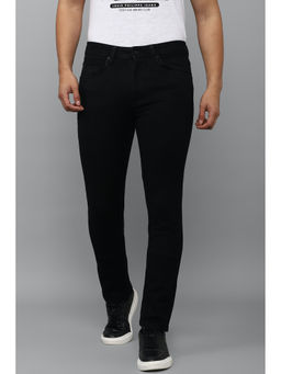 Louis Philippe - Men Black Dark Super Slim Fit Jeans
