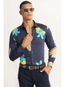 Snitch - Mighty Leaf Blue Shirt