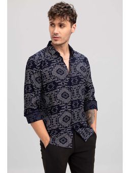 Snitch - Zap Navy Blue Shirt