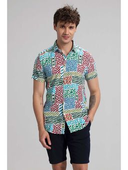 Snitch - Wizzy Lines Multi-Color Shirt