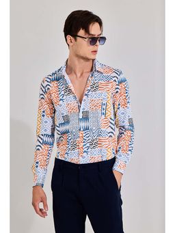 Snitch - Animal Mosaic Multi-Color Shirt