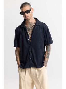 Snitch - Quads Line Navy Blue Shirt