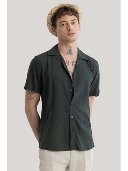 Snitch - Bianca Charcoal Grey Plain Shirt