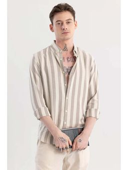 Snitch - Aurora Grey Stripe Shirt