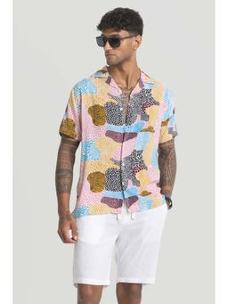 Snitch - Multi-Color Printed Shirt