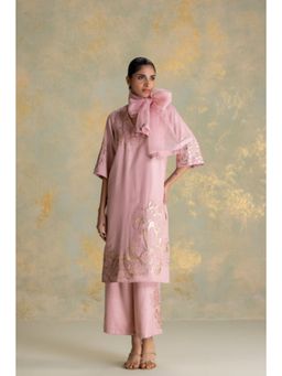 Kaveri - Golden Grace Kurta with Pant and Dupatta