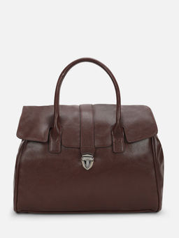 Carry City - Women Mable Brown Bowling Handbag