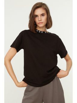 Trendyol - Women's Comfortable Black T-shirts