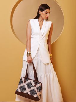 Zouk - Mughal Motif Carry All Work Bag