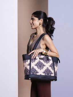 Zouk - Mughal Motif Classic Commute Office Tote Bag