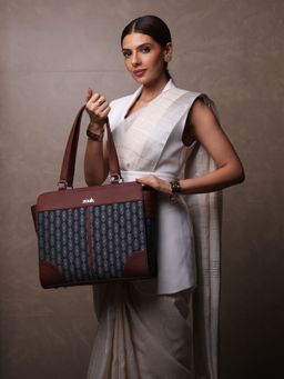 Zouk - Hyderabad Ikat Classic Work Shoulder Bag