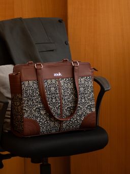 Zouk - Lattice Lace Classic Work Shoulder Bag