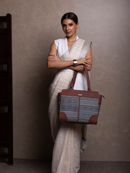 Zouk - Odisha Ikat Classic Work Shoulder Bag