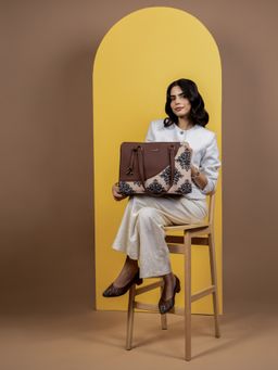 Zouk - Mughal Motif Office Essential Shoulder Bag